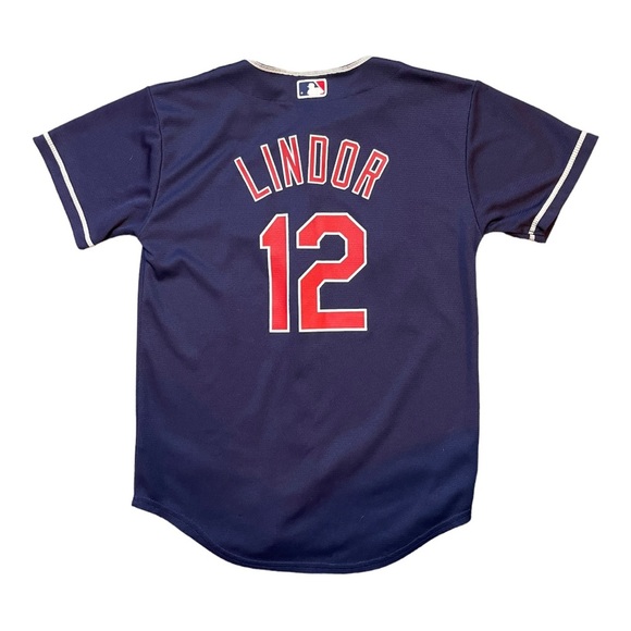 Indians Lindor #12 Jersey - Picture 7 of 7